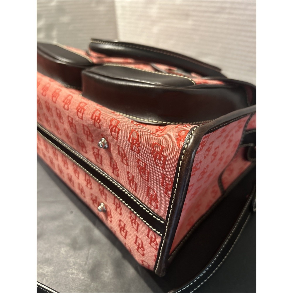 Dooney and Bourke Satchel Tote Detachable Crossbody W Double Handles & Pockets - Picture 6 of 11